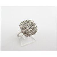 Anillo Damiata Gioielli Mujer in Oro blanco Zircone 575/5/102/1-D199 - 575/5/102/1-D199